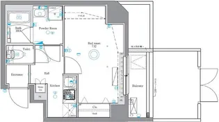 ユリカロゼAZ西台【4階】の間取り