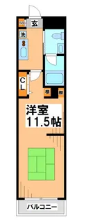夢想苑【1階】の間取り