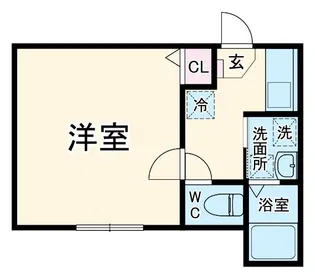 ハイズ湘南茅ケ崎【2階】の間取り