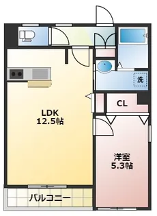 アリーナヒルズ【2階】の間取り