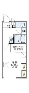 レオパレスシャルム【2階】の間取り