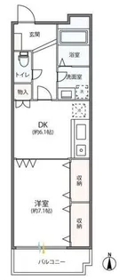 スタシオンウエスト【1階】の間取り