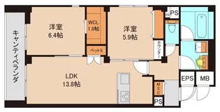 Victoire南流山【2階】の間取り