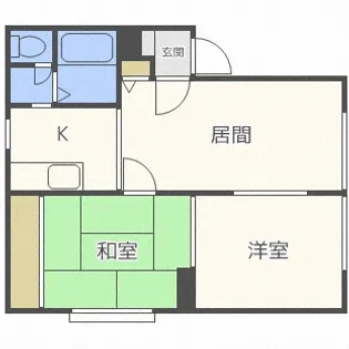 12条Ei【2階】の間取り
