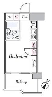 スカイコート明大前第2【7階】の間取り