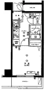 アルテシモディオ【3階】の間取り