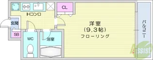 ブラントワール仙台葉山町【4階】の間取り