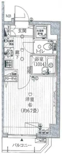 プレール・ドゥーク亀戸III【5階】の間取り
