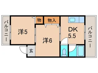 みずほマンション【2階】の間取り