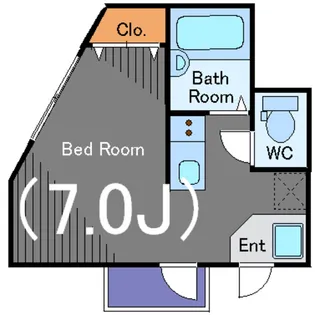 ヒルズ学芸大【1階】の間取り