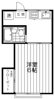 和泉荘【1階】の間取り