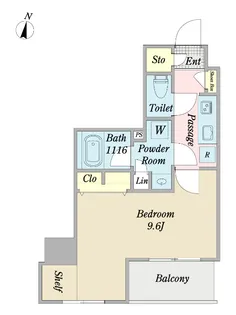 L.G.TOKYO【6階】の間取り