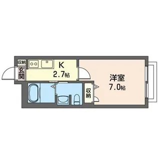 マストライフ経堂【1階】の間取り