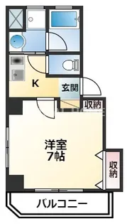 HOUZEN III【4階】の間取り