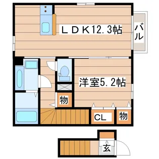 gran M【2階】の間取り