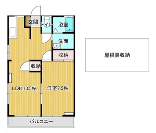 アメニティハイツ【2階】の間取り
