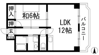 ファミールM【3階】の間取り