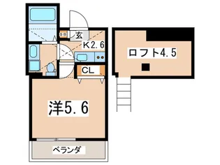 エトワ-ル横浜【2階】の間取り