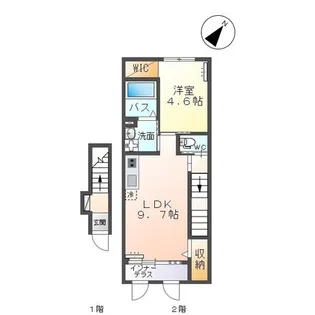フィグ・ガーデン【2階】の間取り