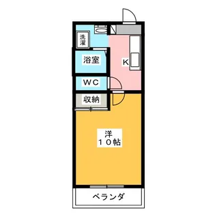 アラモードI【4階】の間取り