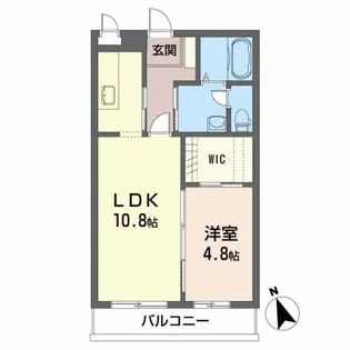 MAISON・MAST城南【3階】の間取り