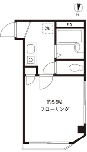 シャンテ扇橋【2階】の間取り
