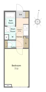上目黒シティハウス【1階】の間取り