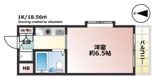 ジョイフル南塚口II【4階】の間取り