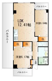 K-T・M・Jビル【4階】の間取り