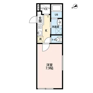 セルカーク【2階】の間取り