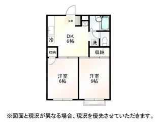 エルディム【2階】の間取り
