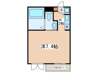 フレックス奥沢【3階】の間取り