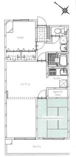 メゾン・ド・クレイン【2階】の間取り