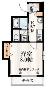 大城メゾン【2階】の間取り