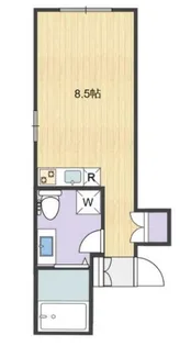 デュアルパークス東大井【1階】の間取り