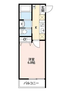 T.A船橋市前原西8丁目IIIB棟【3階】の間取り