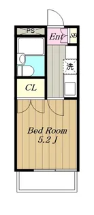 ジュネパレス多摩第1【2階】の間取り