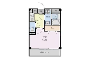 オーキッドコート【3階】の間取り