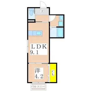 Base II【2階】の間取り