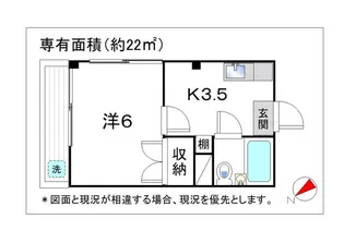 宮沢ハイツ【2階】の間取り