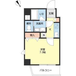 本八幡TSヒルズ【2階】の間取り