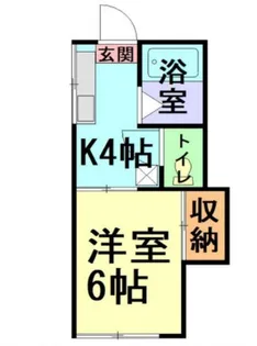 ハウスエリーゼ【2階】の間取り