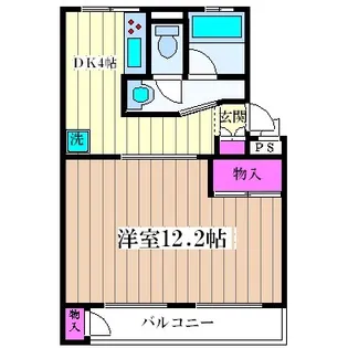パークグリーン中島【2階】の間取り