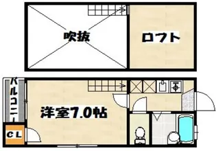 ピュア・リベルテ【1階】の間取り