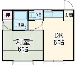 ガーデンハウス水野【2階】の間取り