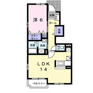 グレイス【1階】の間取り
