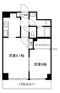 セゾンドミール【5階】の間取り