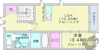アグーリ【2階】の間取り