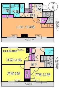 リヴィエール・S【4階】の間取り