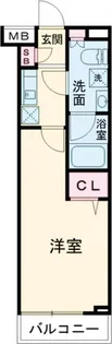 メインステージ武蔵関駅前【3階】の間取り